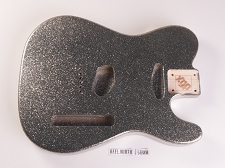 LUTHIER SPECIAL - XGP Big Flake Metal Solid Alder TE Body Silver Sparkle Metallic